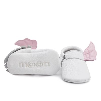 Moots / Beyaz-Pembe Kanat