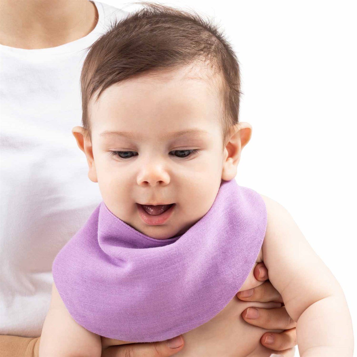 Müslin Bebek Önlük – Leylak