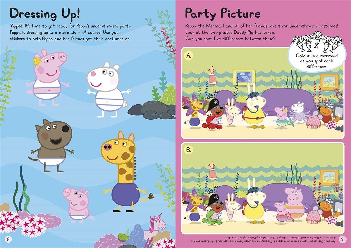 Peppa Pig: Mermaids Unicorns And Dragons