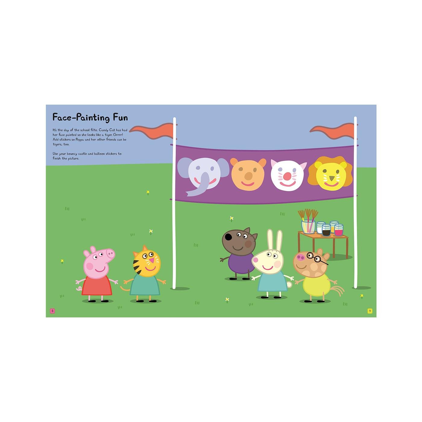 Peppa Pig: Peppa Dress-Up Sticker Book