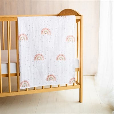 Rainbow / Çok Amaçlı Organik Müslin Örtü