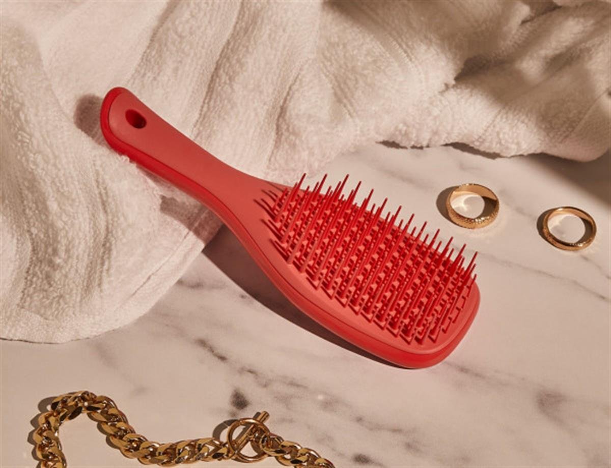 The Ultimate Detangler Mini Saç Fırçası // Pink Punch