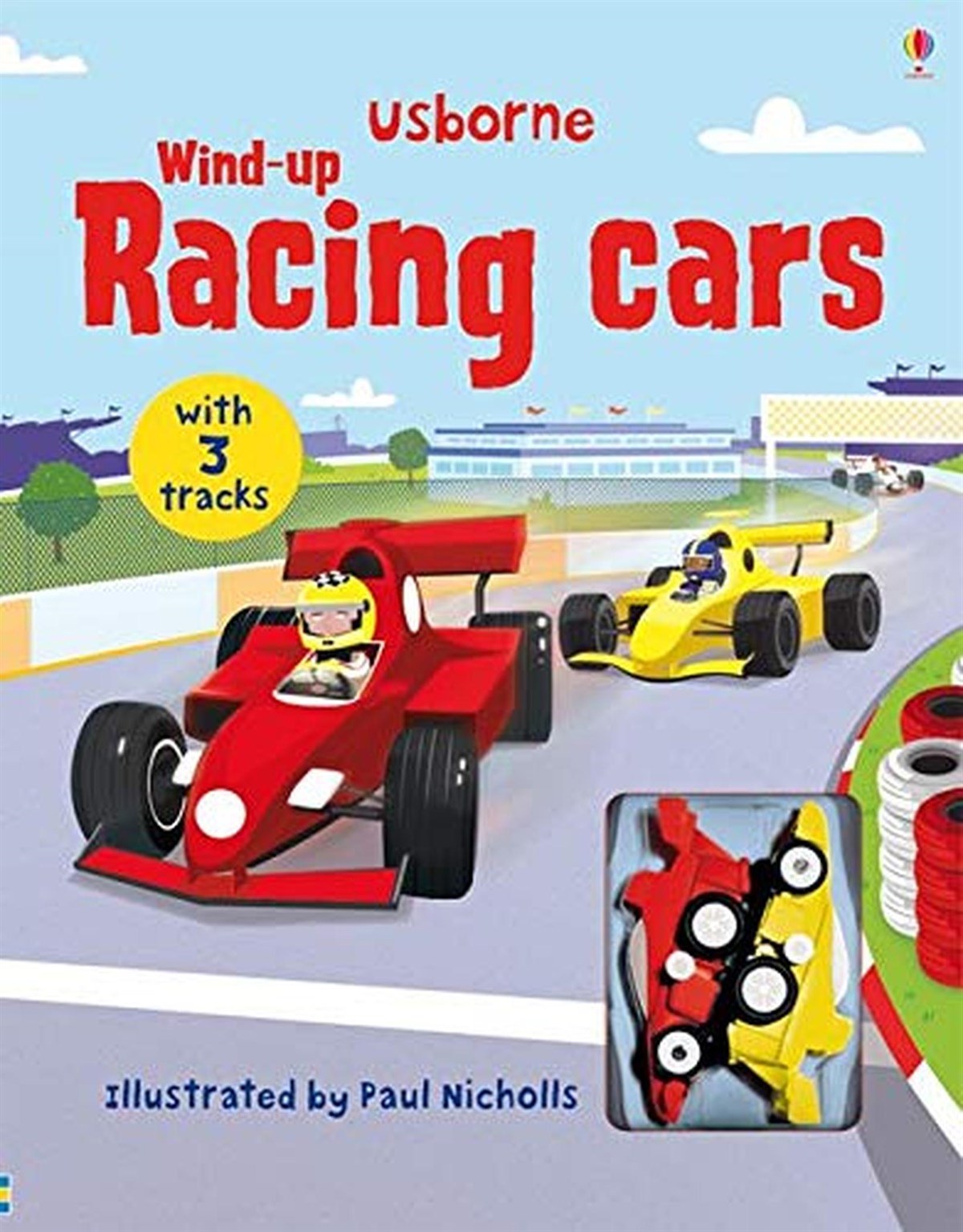 The Usborne Wind-up Wind-Up Racing Cars