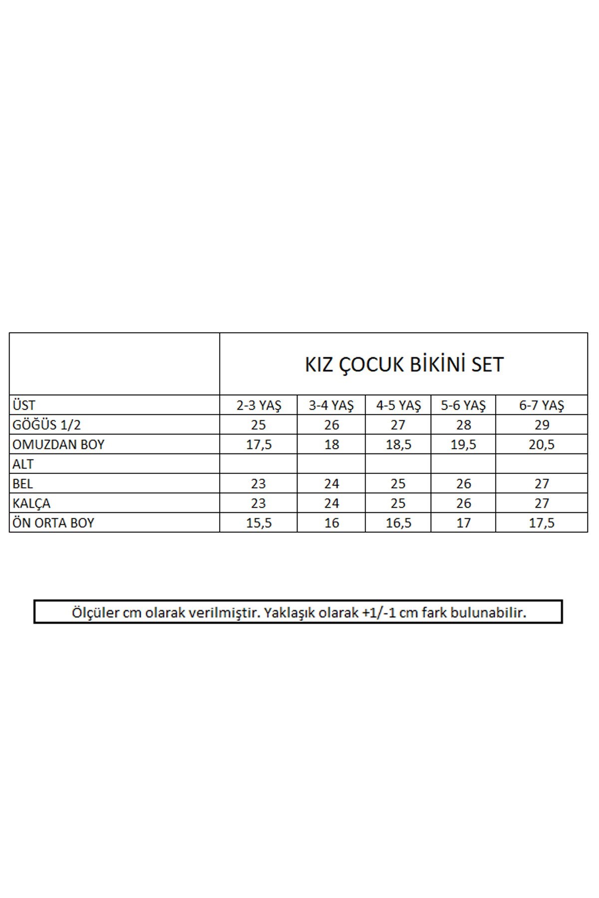 Tie Dye Kız Çocuk Bikini