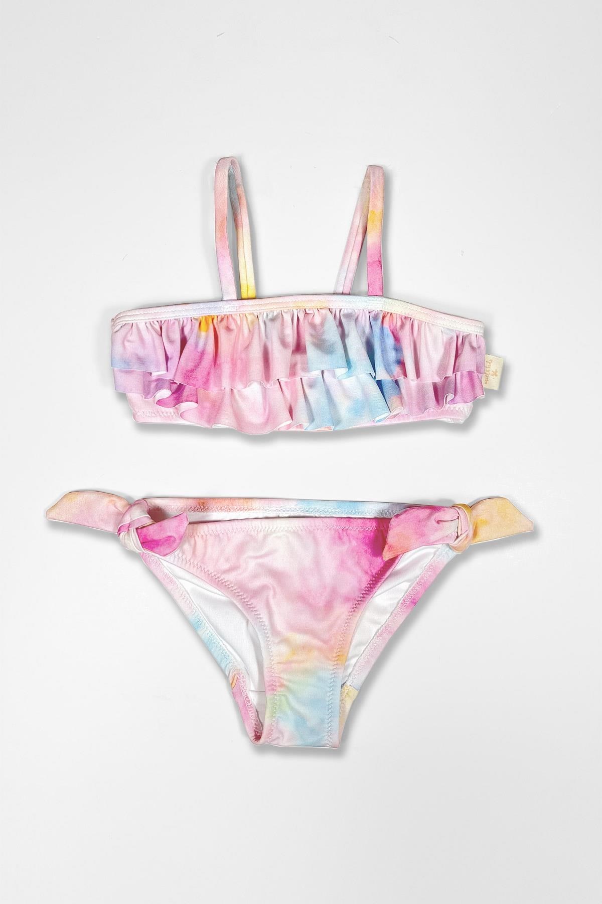 Tie Dye Kız Çocuk Bikini