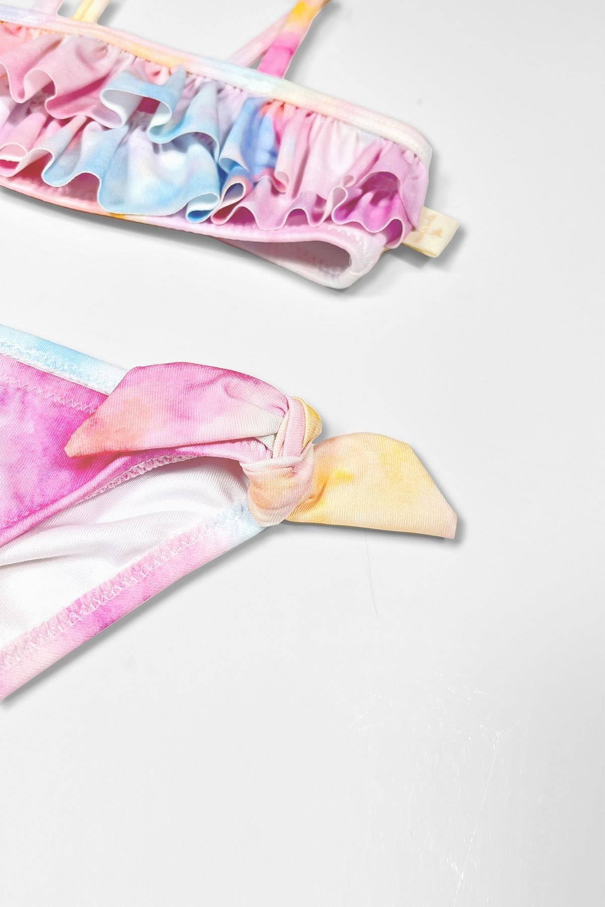 Tie Dye Kız Çocuk Bikini