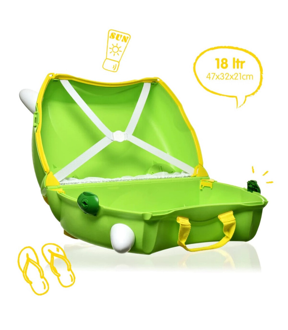 Trunki Çocuk Bavulu / Dinozor Dudley