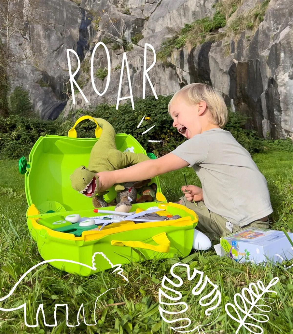 Trunki Çocuk Bavulu / Dinozor Dudley