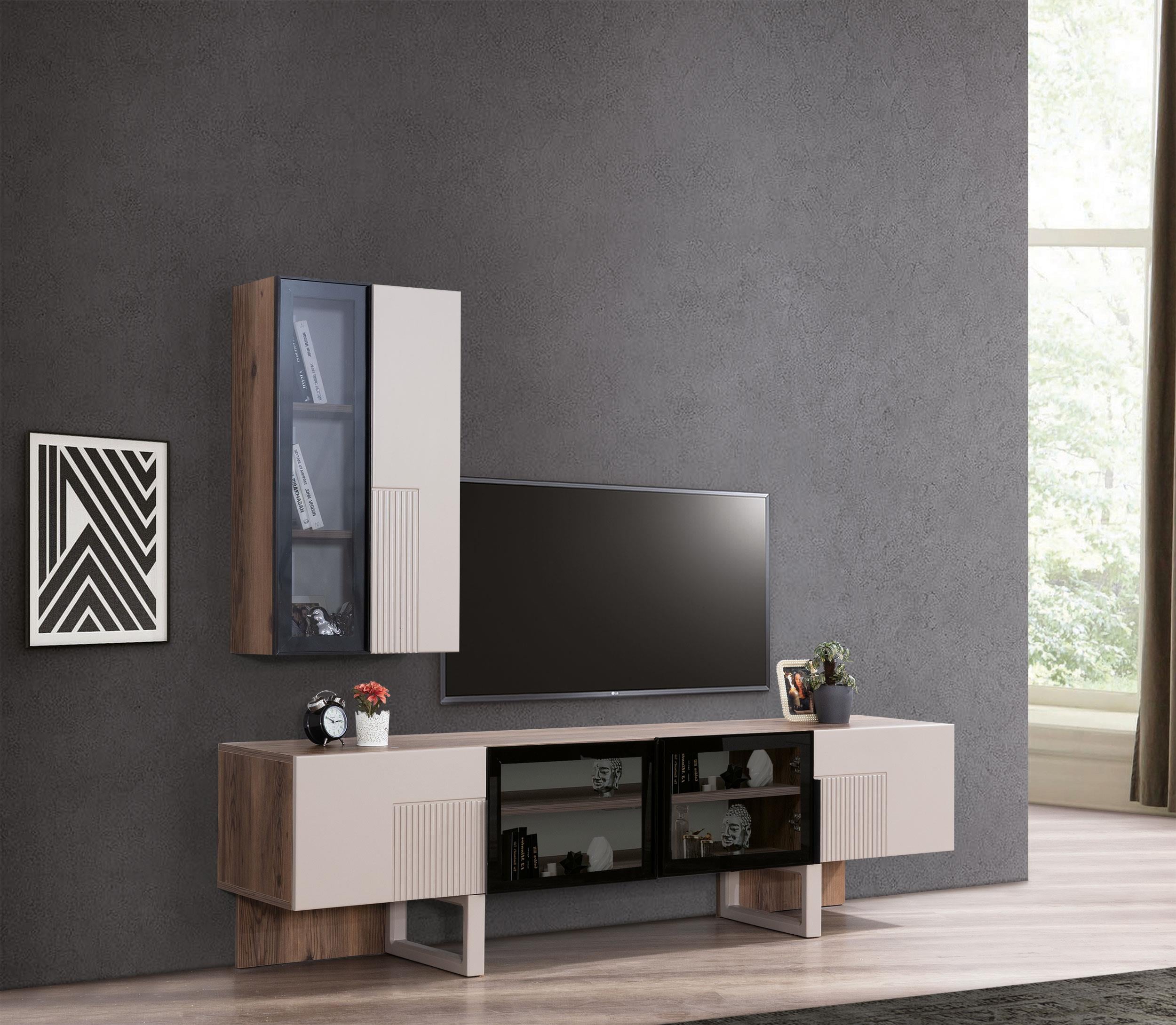 VOLE CEVİZ TV ÜNİTESİ ALT ÜST VOLE CEVİZ TV ÜNİTESİ ALT ÜST