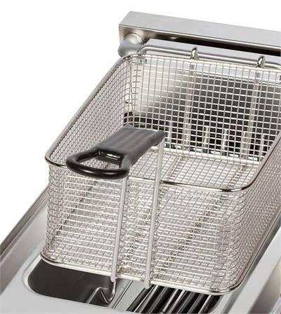 ARİSCO EF604 ELEKTİRİKLİ 8 LT FRİTÖZ  600 LÜK PROFESYONEL SERİ  TAHLİYELİ 