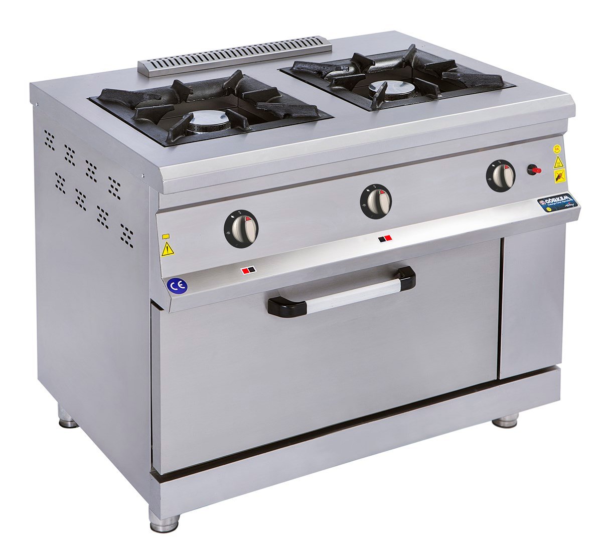 2 Lİ KUZİNE CE BELGELİ 100X60 2 GÖZLÜ 1 FIRINLI KUZİNE CE BELGELİ GÖRKEM  