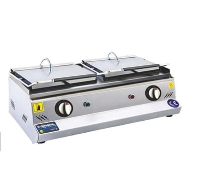 8 DİLİM ÇİFT KAPAKLI TOST MAKİNASI 2X8 DİLİM ELEKTRİKLİ GÖRKEM 