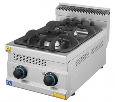 2 Lİ GAZLI OCAK SET ÜSTÜ CE BELGELİ 400X630X300 PROFESYONEL SERİ TURHAN ÇELİK 