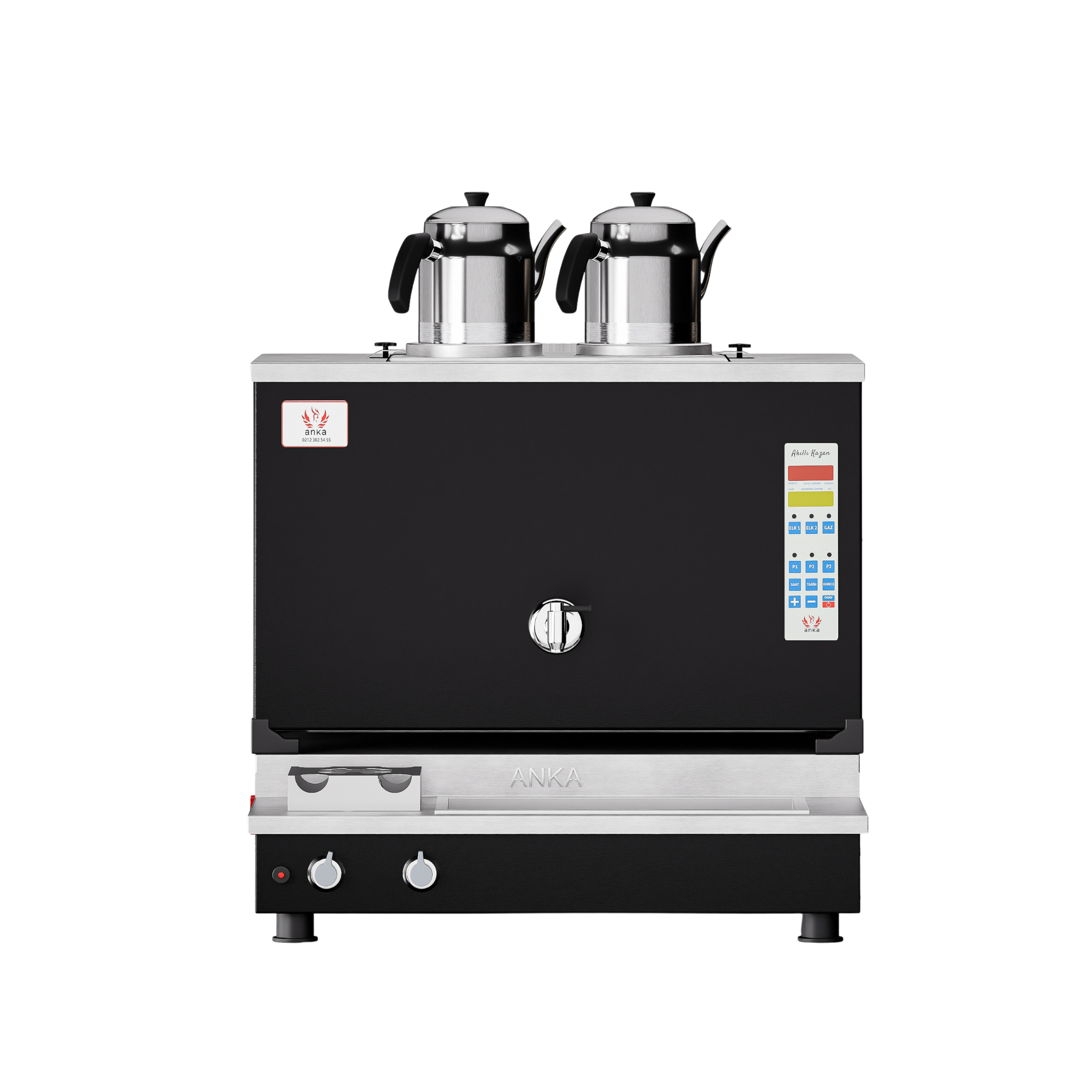 Anka Black Pro Plus Otomatik Çay Kazanı Elektrik-Ng-LPG BPPO2ANKAAnka Black Pro Plus Otomatik Çay Kazanı Elektrik-Ng-LPG BPPO22 Demlikli Çay KazanlarıAnka Black Pro Plus Otomatik Çay Kazanı Elektrik-Ng-LPG BPPO2