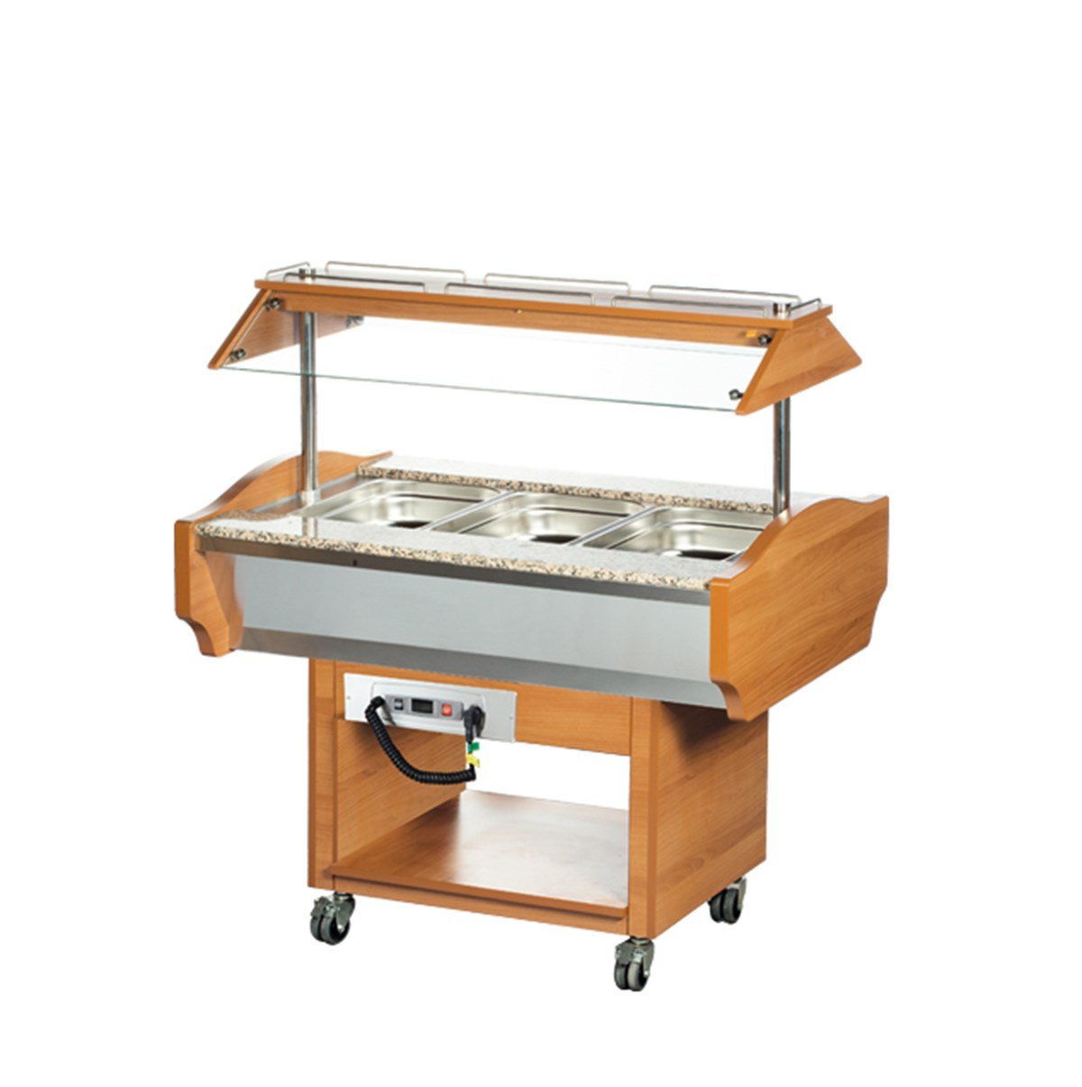 ARİSCOArisco SHBM3C 3 Hazneli Küvetsiz Sıcak BüfeSALADBARLARArisco SHBM3C 3 Hazneli Küvetsiz Sıcak Büfe