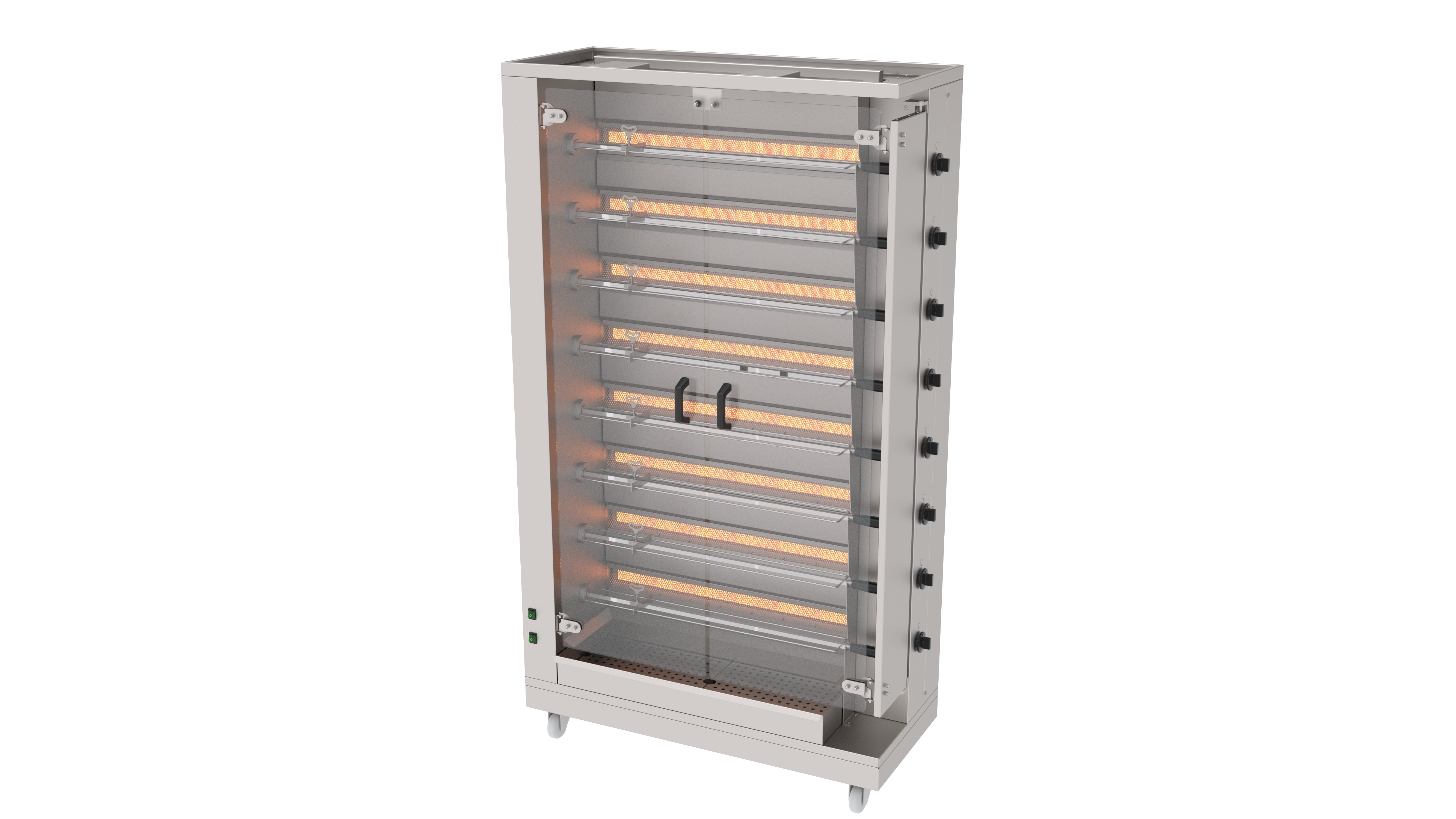 Atalay 8 Şişli Piliç Çevirme Makinesi Gazlı APMG-08Atalay Endüstriyel Mutfak EkipmanlarıAtalay 8 Şişli Piliç Çevirme Makinesi Gazlı APMG-08Gazlı Piliç Çevirme MakineleriAtalay 8 Şişli Piliç Çevirme Makinesi Gazlı APMG-08