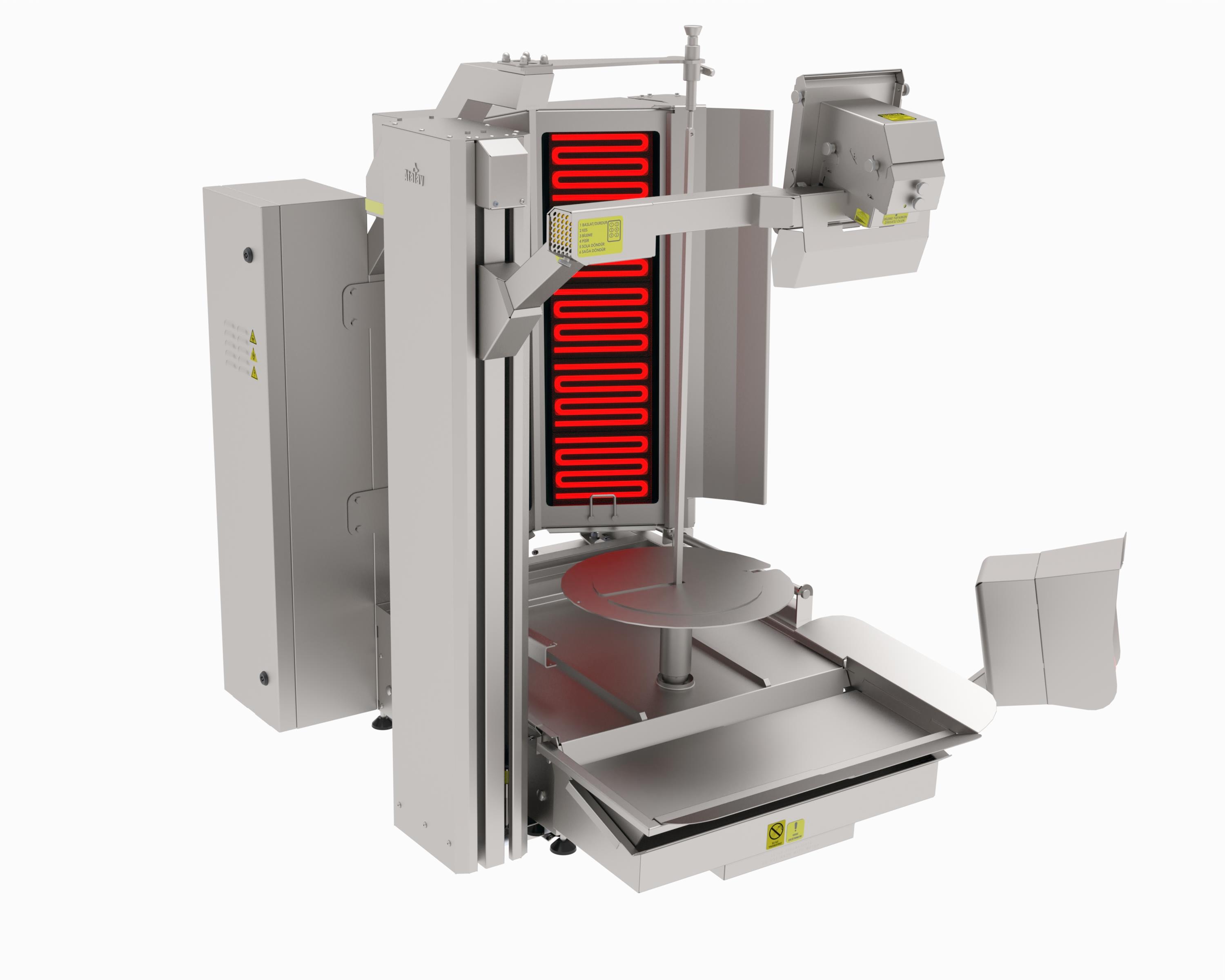 Atalay Döner Robotu 10 Gözlü Elektrikli Geniş Kesim ADR-10E-GKAtalay Endüstriyel Mutfak EkipmanlarıAtalay Döner Robotu 10 Gözlü Elektrikli Geniş Kesim ADR-10E-GKElektrikli Döner RobotlarıAtalay Döner Robotu 10 Gözlü Elektrikli Geniş Kesim ADR-10E-GK