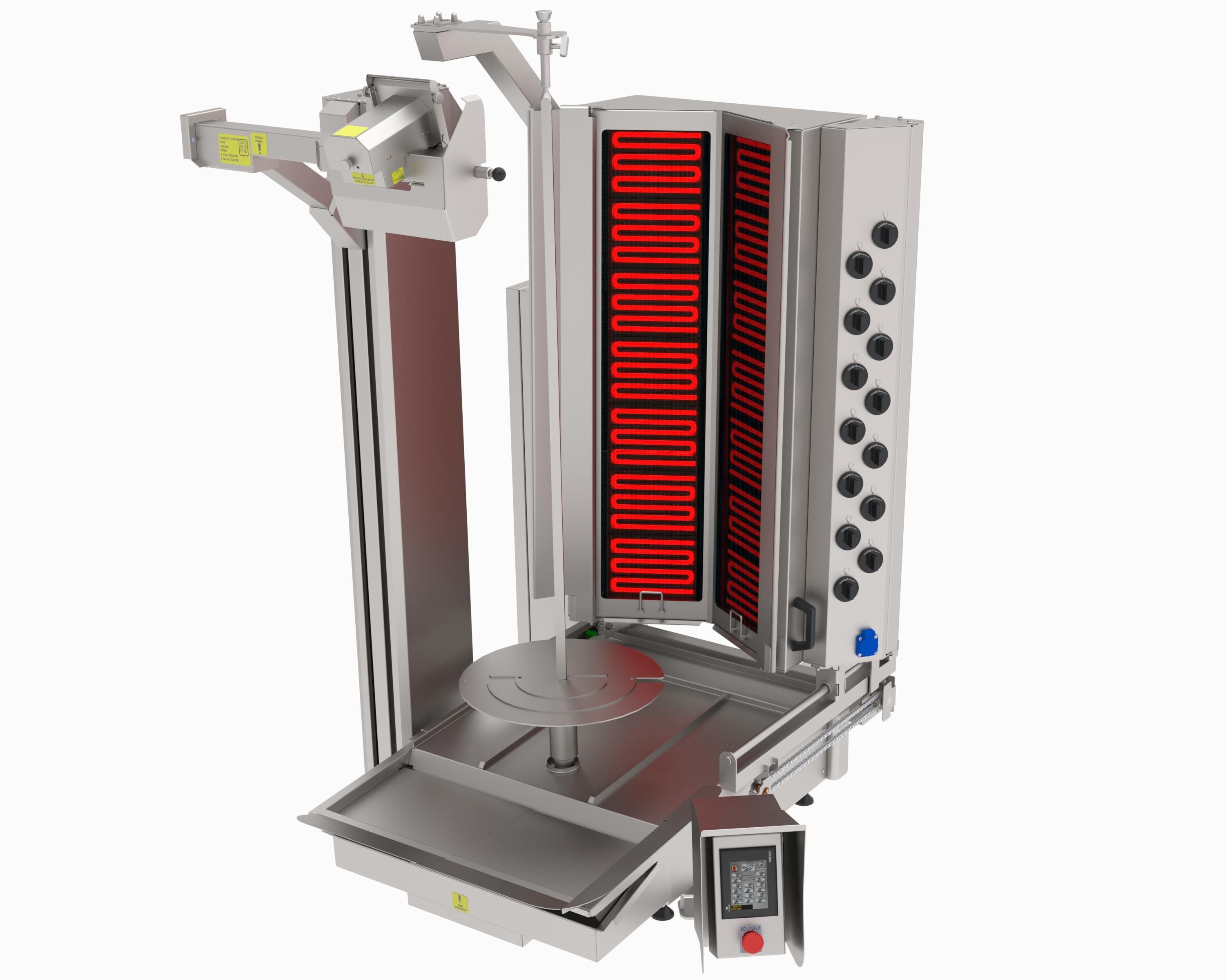 Atalay Döner Robotu 14 Gözlü Elektrikli ADR-14EAtalay Endüstriyel Mutfak EkipmanlarıAtalay Döner Robotu 14 Gözlü Elektrikli ADR-14EElektrikli Döner RobotlarıAtalay Döner Robotu 14 Gözlü Elektrikli ADR-14E