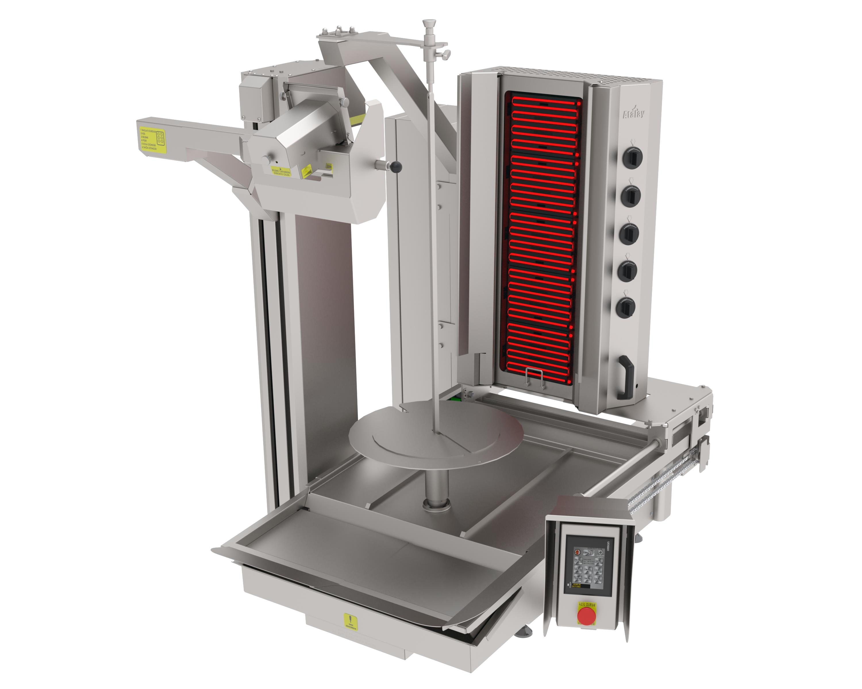 Atalay Döner Robotu 5 Gözlü Elektrikli ADR-5EAtalay Endüstriyel Mutfak EkipmanlarıAtalay Döner Robotu 5 Gözlü Elektrikli ADR-5EElektrikli Döner RobotlarıAtalay Döner Robotu 5 Gözlü Elektrikli ADR-5E