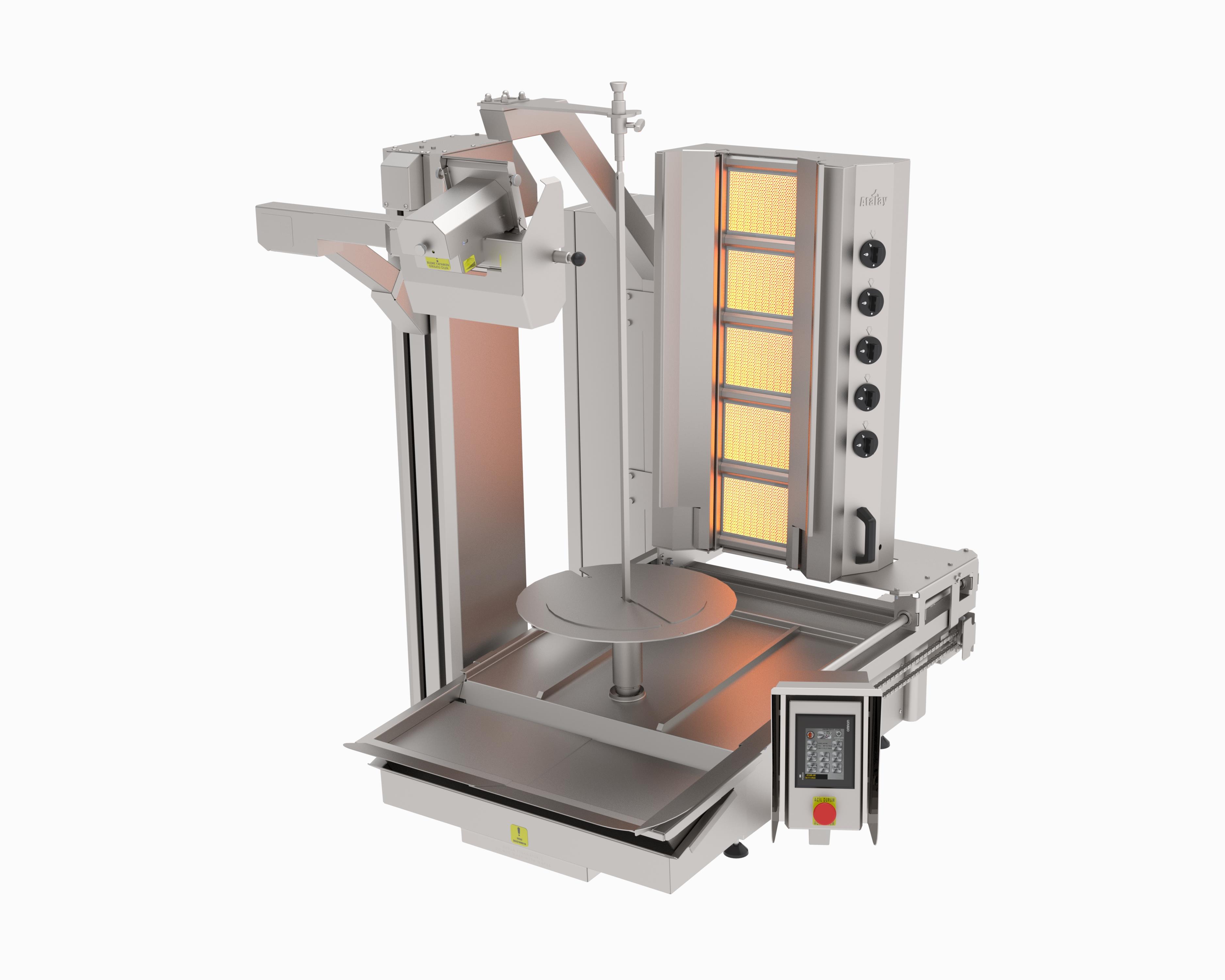 Atalay Döner Robotu 5 Gözlü Gazlı Ce Belgeli ADR-5GAtalay Endüstriyel Mutfak EkipmanlarıAtalay Döner Robotu 5 Gözlü Gazlı Ce Belgeli ADR-5GGazlı Döner RobotlarıAtalay Döner Robotu 5 Gözlü Gazlı Ce Belgeli ADR-5G