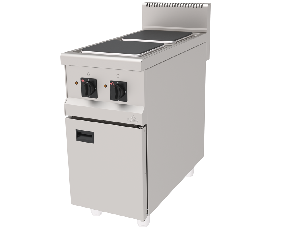 Atalay Elektrikli Ocak 2 Plateli Alt Dolaplı 40x90x85 AEO-490Atalay Endüstriyel Mutfak EkipmanlarıAtalay Elektrikli Ocak 2 Plateli Alt Dolaplı 40x90x85 AEO-490Set Üstü Elektrikli OcaklarAtalay Elektrikli Ocak 2 Plateli Alt Dolaplı 40x90x85 AEO-490