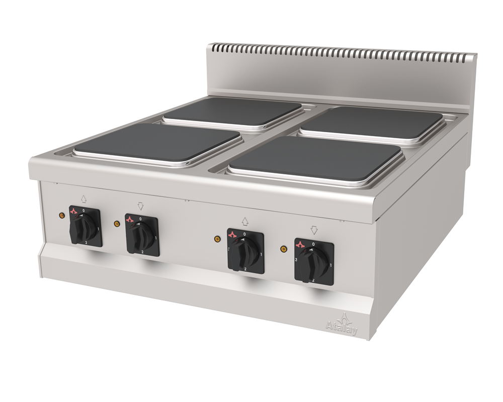 Atalay Elektrikli Ocak 4 Plateli Set Üstü 80x90x30 AEO-890 SAtalay Endüstriyel Mutfak EkipmanlarıAtalay Elektrikli Ocak 4 Plateli Set Üstü 80x90x30 AEO-890 SSet Üstü Elektrikli OcaklarAtalay Elektrikli Ocak 4 Plateli Set Üstü 80x90x30 AEO-890 S