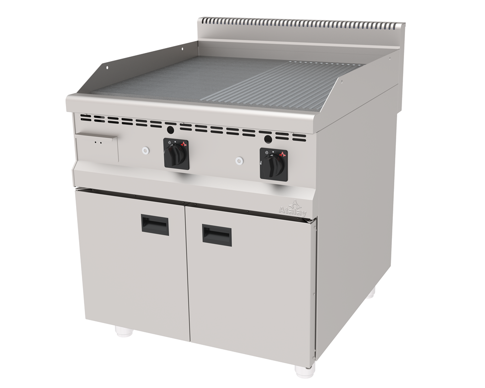 Atalay Gazlı Pleyt Izgara Yarı Oluklu Yarı Düz Yüzey Ce Belgeli Alt Dolaplı 80x90x85 AGI-890-NDAtalay Endüstriyel Mutfak EkipmanlarıAtalay Gazlı Pleyt Izgara Yarı Oluklu Yarı Düz Yüzey Ce Belgeli Alt Dolaplı 80x90x85 AGI-890-NDGazlı Pleyt IzgaralarAtalay Gazlı Pleyt Izgara Yarı Oluklu Yarı Düz Yüzey Ce Belgeli Alt Dolaplı 80x90x85 AGI-890-ND