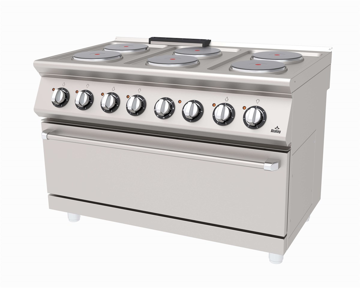 Atalay Kuzine 6 lı Elektrikli Fırınlı Kuzine 120x73x85 AEK-1273Atalay Endüstriyel Mutfak EkipmanlarıAtalay Kuzine 6 lı Elektrikli Fırınlı Kuzine 120x73x85 AEK-1273Elektrikli KuzinelerAtalay Kuzine 6 lı Elektrikli Fırınlı Kuzine 120x73x85 AEK-1273