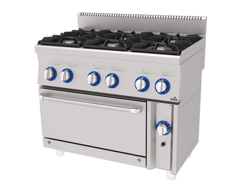 Atalay Kuzine 6 lı Gazlı Fırınlı Kuzine Ce Belgeli 100x60x85 E AGK-1060Atalay Endüstriyel Mutfak EkipmanlarıAtalay Kuzine 6 lı Gazlı Fırınlı Kuzine Ce Belgeli 100x60x85 E AGK-1060Gazlı KuzinelerAtalay Kuzine 6 lı Gazlı Fırınlı Kuzine Ce Belgeli 100x60x85 E AGK-1060