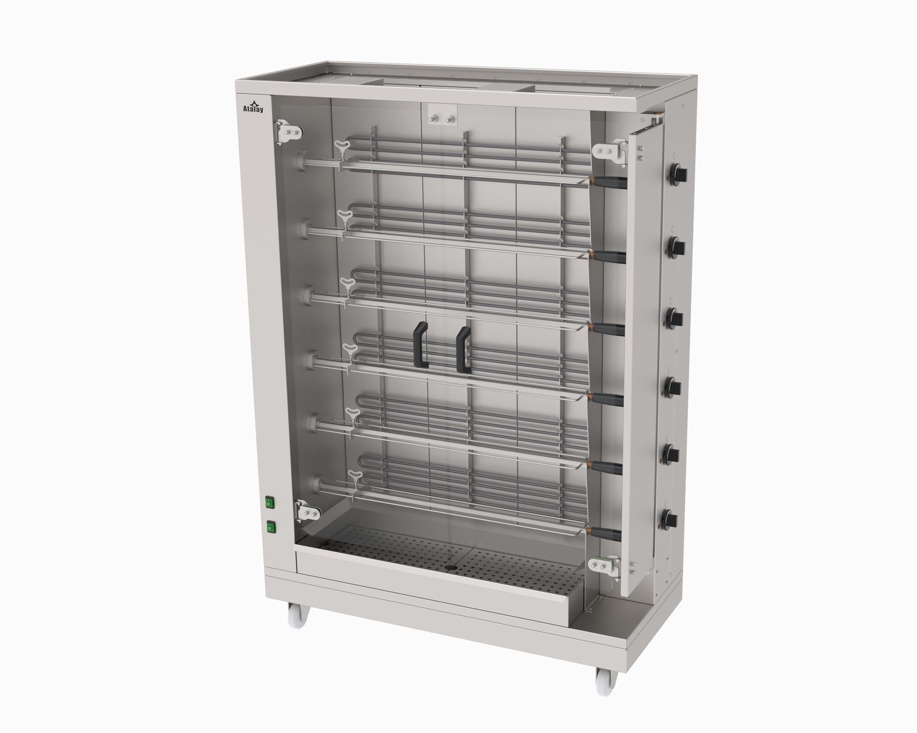 Atalay Piliç Çevirme Makinesi Elektrikli 6 Şişli APME-06Atalay Endüstriyel Mutfak EkipmanlarıAtalay Piliç Çevirme Makinesi Elektrikli 6 Şişli APME-06Elektrikli Piliç Çevirme MakineleriAtalay Piliç Çevirme Makinesi Elektrikli 6 Şişli APME-06