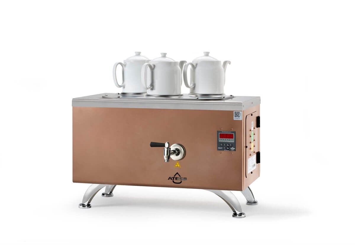 Efes Smart Elektrikli 3 Demlikli Çay Makinesi (Static)AteşeAteşe Efes Smart Elektrikli 3 Demlikli Çay Makinesi (Static)ÇAY KAZANLARIAteşe Efes Smart Elektrikli 3 Demlikli Çay Makinesi (Static)