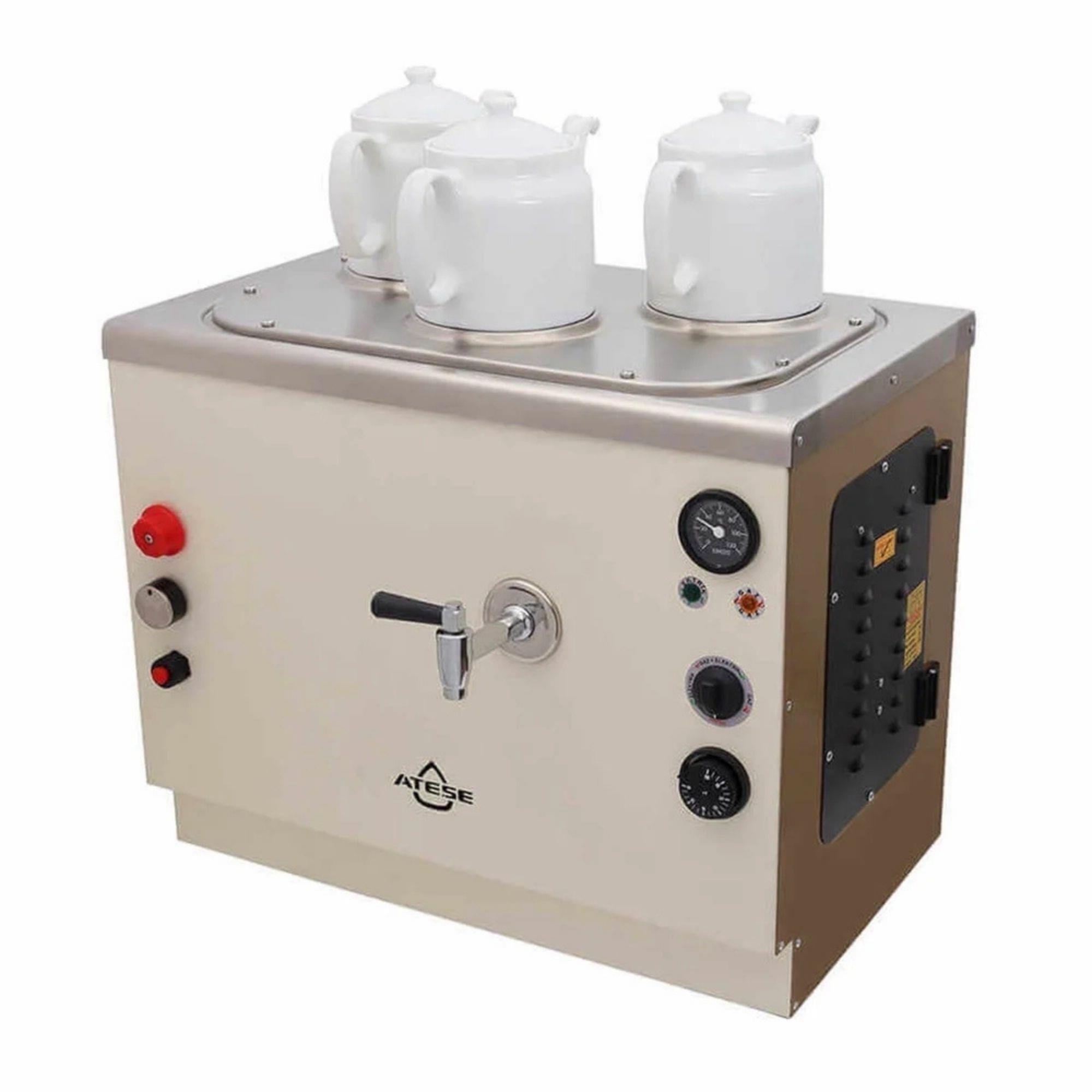 Ateşe Sumela Analog Gaz+Elektrikli 3 Demlikli Çay Makinesi (İnox)AteşeAteşe Sumela Analog Gaz+Elektrikli 3 Demlikli Çay Makinesi (INOX SAGE3)3 Demlikli Çay KazanlarıAteşe Sumela Analog Gaz+Elektrikli 3 Demlikli Çay Makinesi (INOX SAGE3)