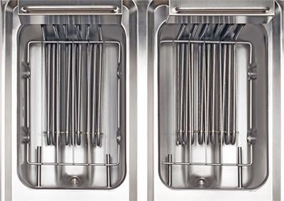 ARİSCO EF606 ELEKTİRİKLİ 8+8 LT FRİTÖZ TAHLİYELİ PROFESYONEL 600 LÜK SERİ 