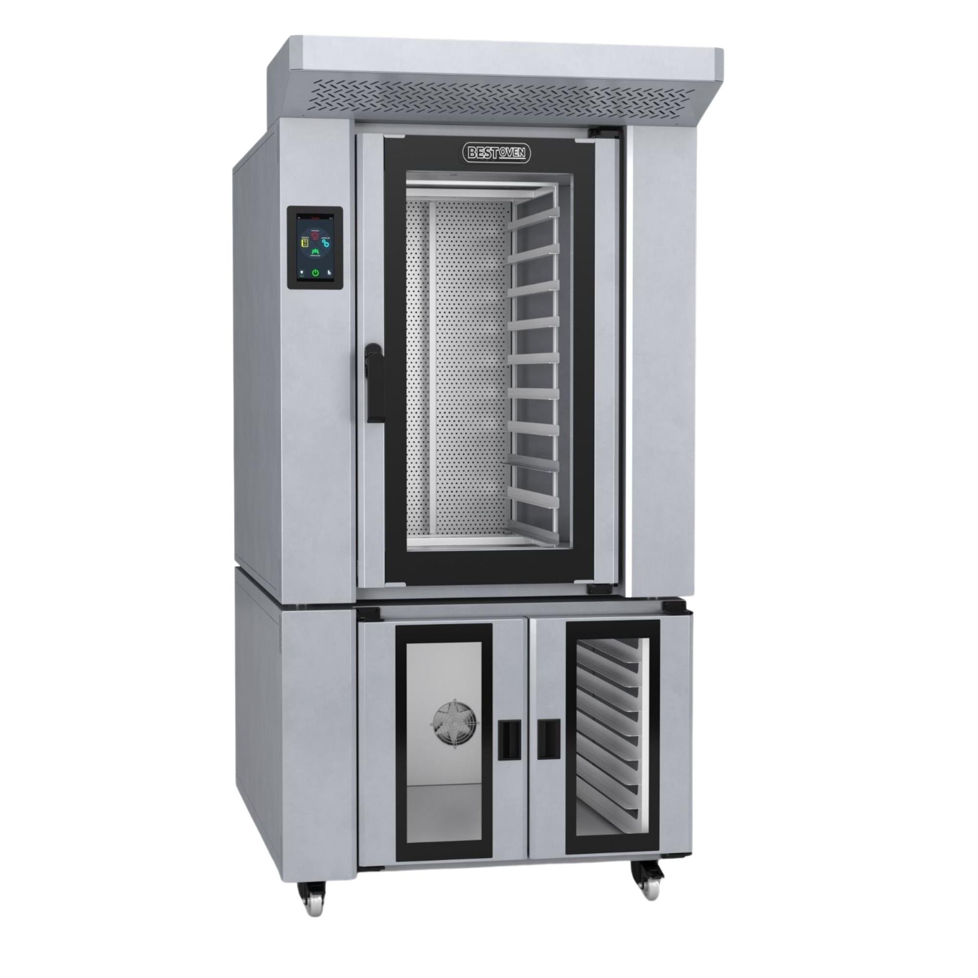 Bestoven 10 Tepili Döner Fırın Elektrikli Davlumbaz+Mayalandırma BOR-10E+BOF-10E SETBESTOVENBestoven 10 Tepili Döner Fırın Elektrikli Davlumbaz+Mayalandırma BOR-10E+BOF-10E SETPatisserie FırınlarBestoven 10 Tepili Döner Fırın Elektrikli Davlumbaz+Mayalandırma BOR-10E+BOF-10E SET