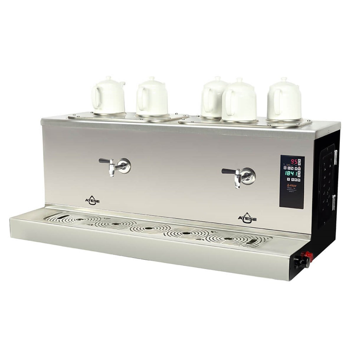 Cappadocia Smart Plus Gaz+Elektrikli 5 Demlikli Çay Makinesi (Static)AteşeCappadocia Smart Plus Gaz+Elektrikli 5 Demlikli Çay Makinesi (Static)ÇAY KAZANLARICappadocia Smart Plus Gaz+Elektrikli 5 Demlikli Çay Makinesi (Static)