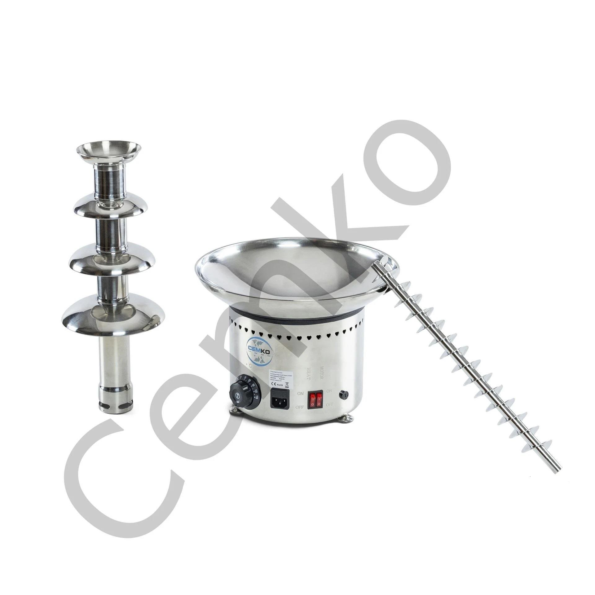 cemkoCemko 4 Katlı Çikolata Şelalesi Makinesi 5 Kg Güngören Modeli CEMKO 1100Çikolata Temperleme MakineleriCemko 4 Katlı Çikolata Şelalesi Makinesi 5 Kg Güngören Modeli CEMKO 1100