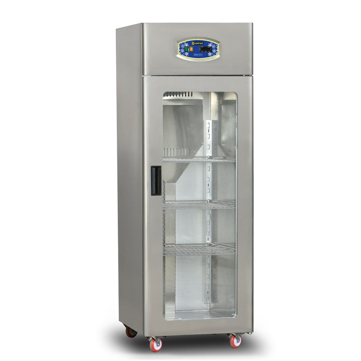 DAMPAK Dampak Dik Tip Tek Cam Kapılı Buzdolabı 69x82x21022BD1C/GNDİK TİP BUZDOLAPLARIDampak Dik Tip Tek Cam Kapılı Buzdolabı 69x82x21022BD1C/GN