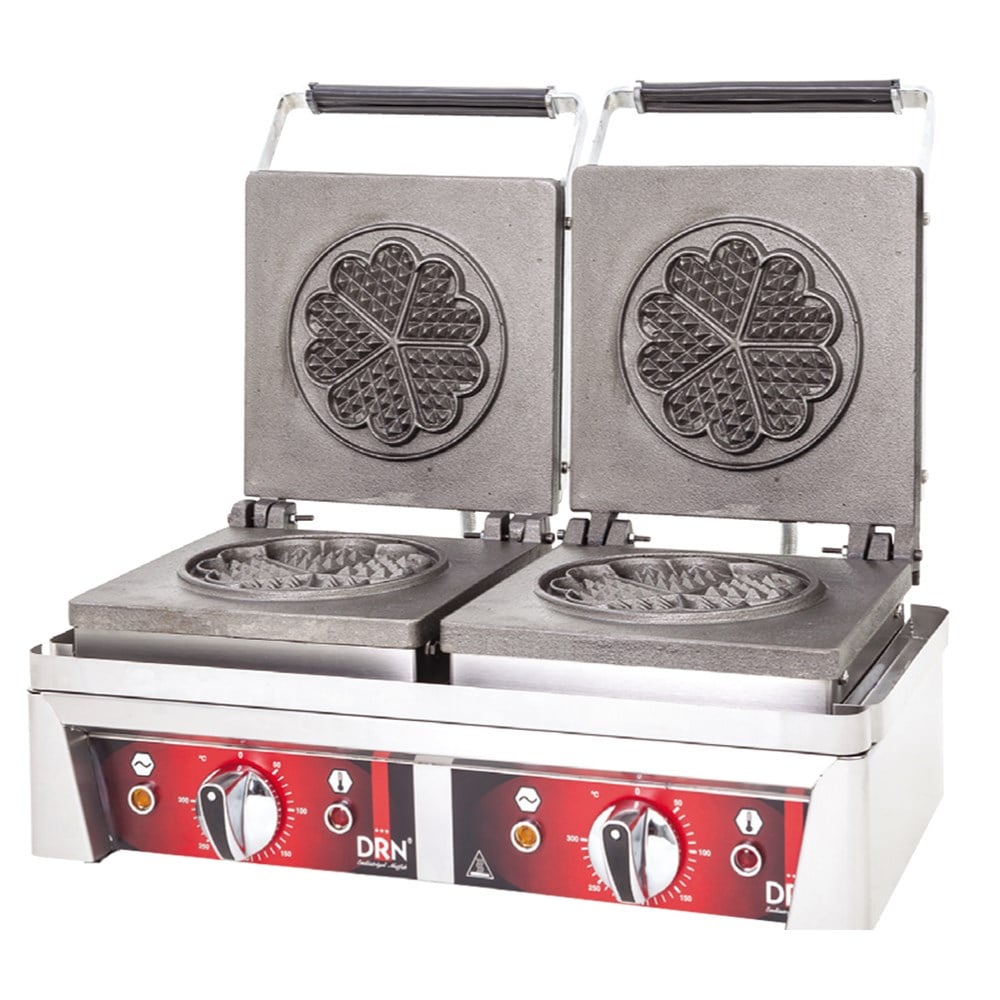DRN Elektrikli Yonca Waffle Makinesi İkili 56x40x30 cm DRNPWY-2 DRNDRN Elektrikli Yonca Waffle Makinesi İkili 56x40x30 cm DRNPWY-2 Waffle MakineleriDRN Elektrikli Yonca Waffle Makinesi İkili 56x40x30 cm DRNPWY-2 