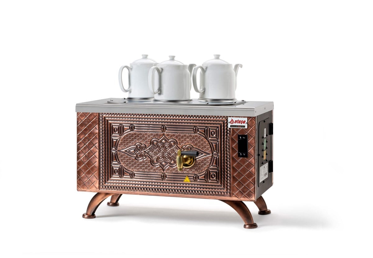 Efes Dijital Elektrikli 3 Demlikli Çay Makinesi (Retro)AteşeEfes Dijital Elektrikli 3 Demlikli Çay Makinesi (Retro)ÇAY KAZANLARIEfes Dijital Elektrikli 3 Demlikli Çay Makinesi (Retro)