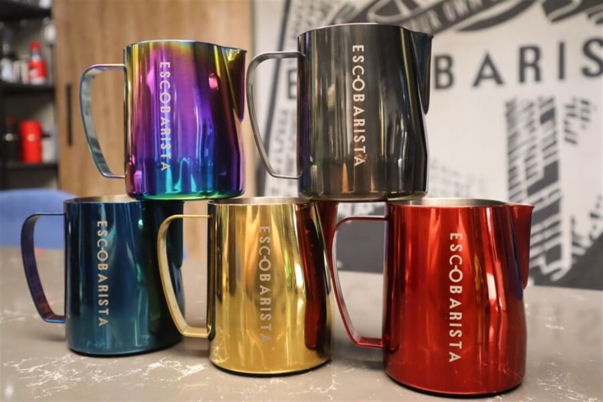 Escobarista Süt Potu Titanyum Siyah 60 cl 