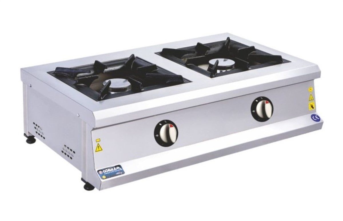 GÖRKEM Görkem 2 Li Profesyonel Set Üstü Ocak Doğalgaz Ce Belgeli Gazmer OnaylıSET ÜSTÜ OCAKLAR Görkem 2 Li Profesyonel Set Üstü Ocak Doğalgaz Ce Belgeli Gazmer Onaylı