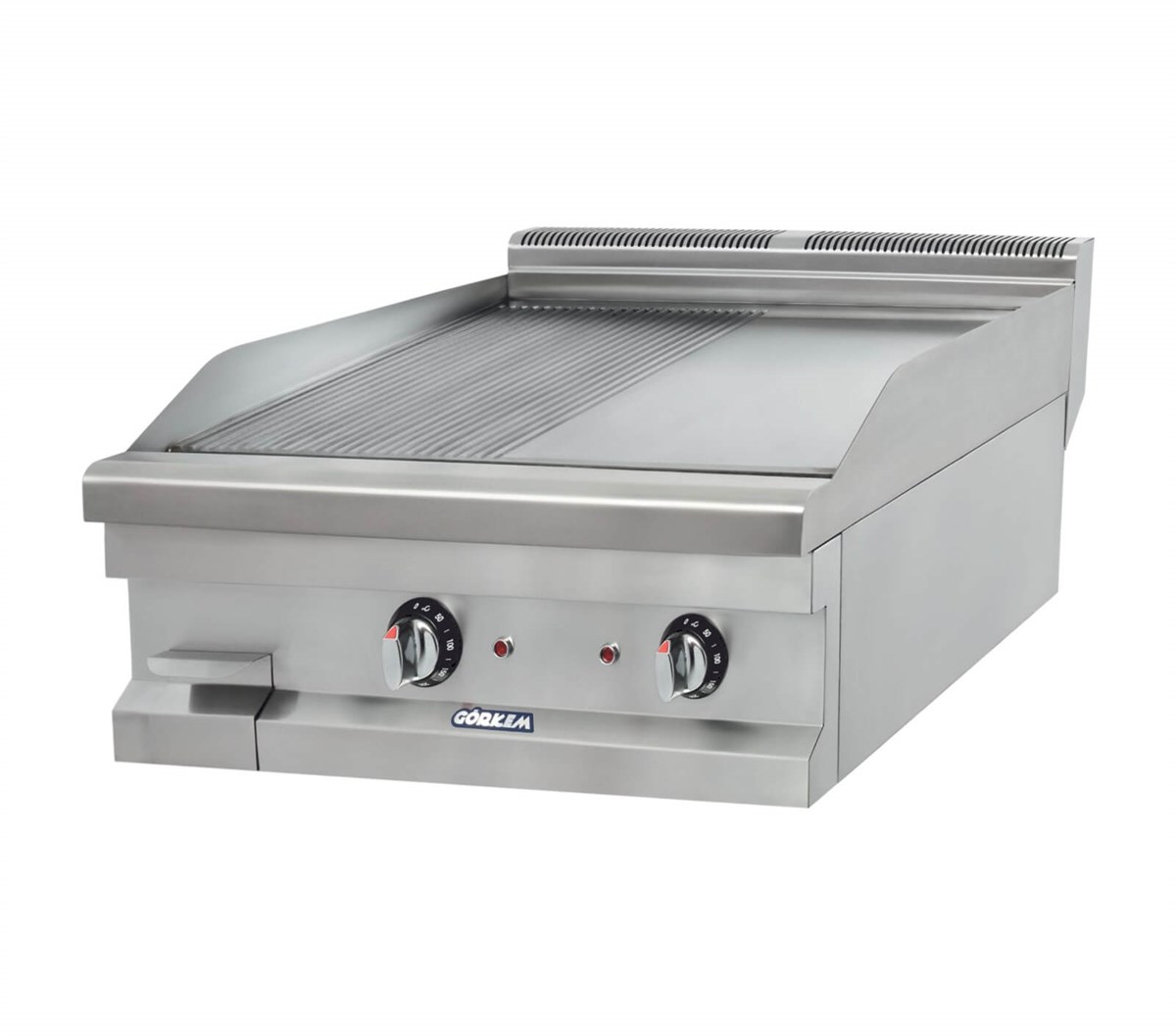 Görkem 80 Lik Elektrikli Yarı Düz Yarı Oluklu Set Üstü Izgara 80x70x30GÖRKEM Görkem 80 Lik Elektrikli Yarı Düz Yarı Oluklu Set Üstü Izgara 80x70x30PLEYT VE DÖKÜM IZGARALARGörkem 80 Lik Elektrikli Yarı Düz Yarı Oluklu Set Üstü Izgara 80x70x30