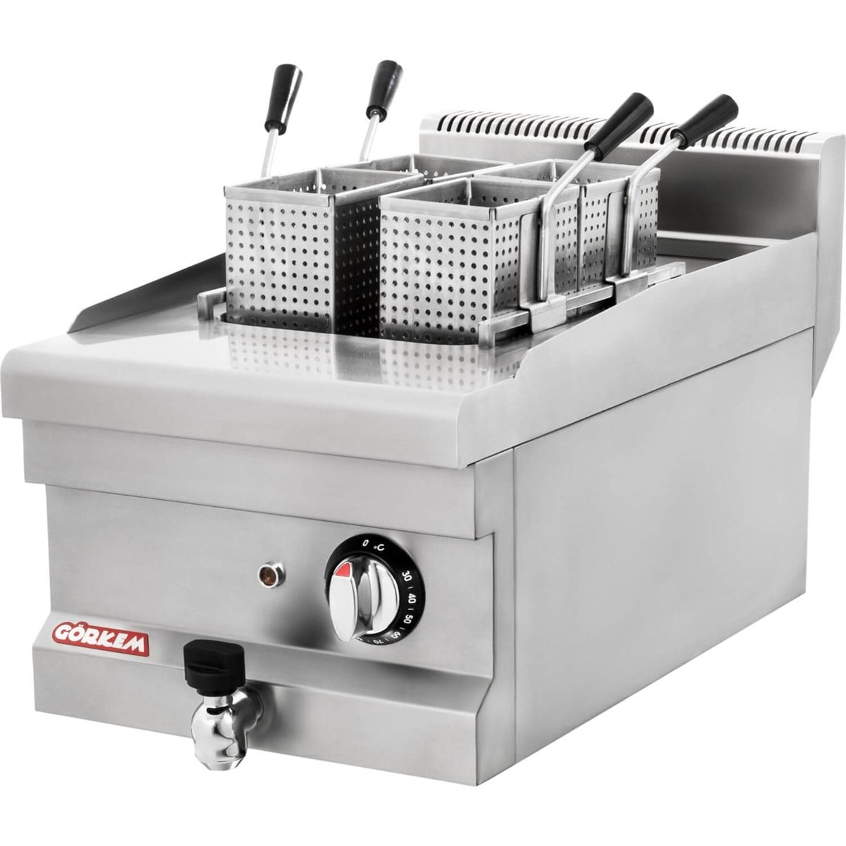 Görkem Makarna Haşlama Makinası Set Üstü 40 Lık Elektrikli 40x70x40GÖRKEM Görkem Makarna Haşlama Makinası Set Üstü 40 Lık Elektrikli 40x70x40Makarna Haşlama MakineleriGörkem Makarna Haşlama Makinası Set Üstü 40 Lık Elektrikli 40x70x40