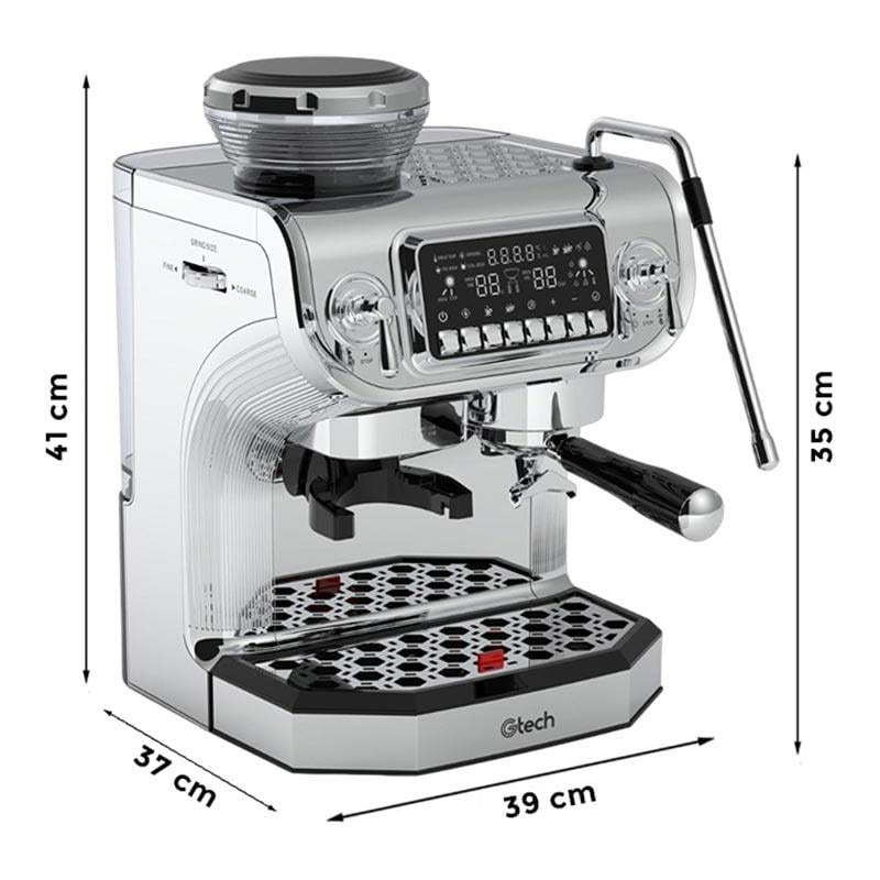 Gtech ST-530ED PID Tek Gruplu Ev Tipi Öğütücülü Espresso Kahve MakinesiGTECHGtech ST-530ED PID Tek Gruplu Ev Tipi Öğütücülü Espresso Kahve MakinesiEspresso Kahve MakineleriGtech ST-530ED PID Tek Gruplu Ev Tipi Öğütücülü Espresso Kahve Makinesi