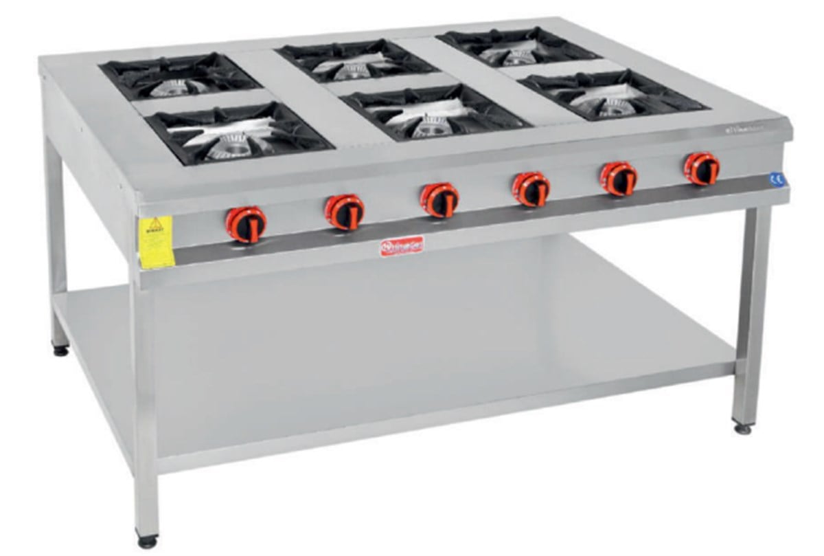 HİMAKSANHimaksan 6 lı Taban Raflı Yer Ocağı Gazlı Ce Belgeli 135X100X85SANAYİ OCAKLARIHimaksan 6 lı Taban Raflı Yer Ocağı Gazlı Ce Belgeli 135X100X85