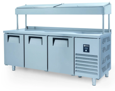 ICEINOXİceinox Make Up Buzdolapları - 3 Kapılı - Yüksek PTS-H 515 CRTezgah Tip Buzdolaplarıİceinox Make Up Buzdolapları - 3 Kapılı - Yüksek PTS-H 515 CR