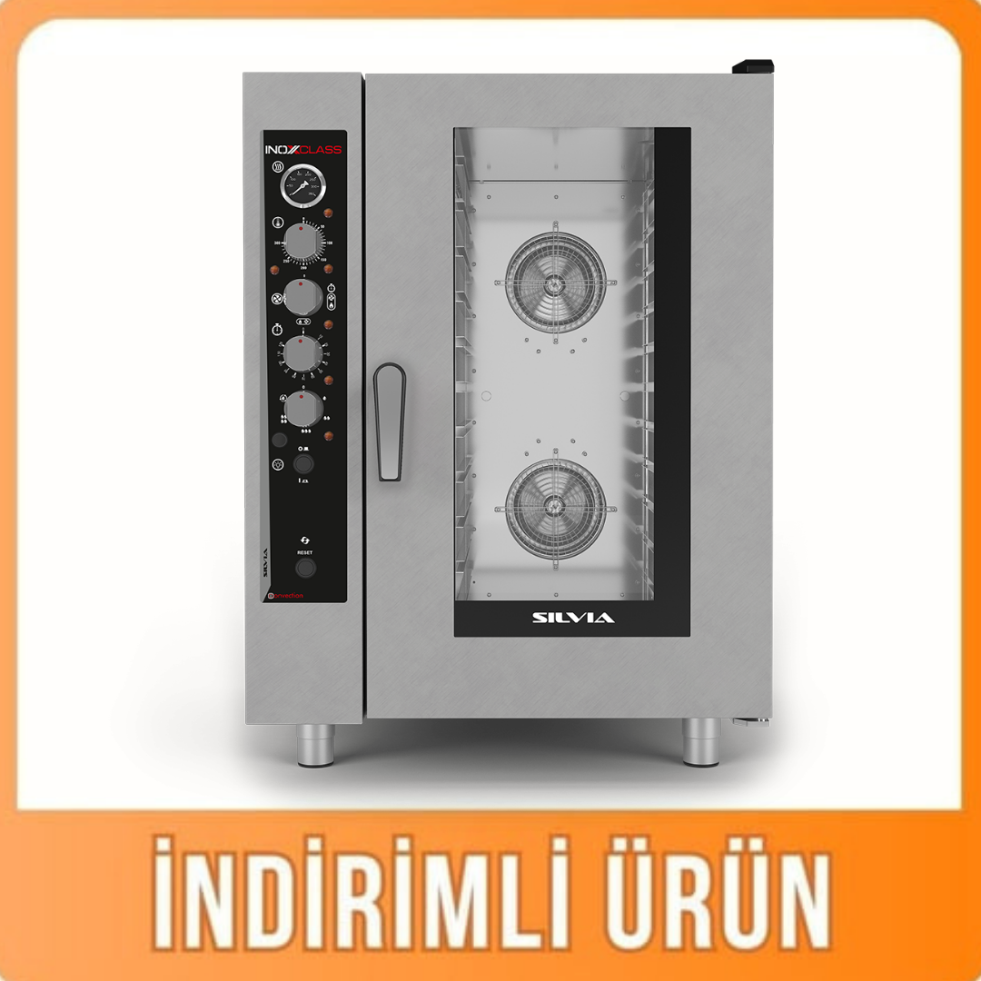 İnoxclass 11 Tepsili Konveksiyonlu Fırın Gazlı 11 x GN 1/1 Silvia S11EGINOXCLASSİnoxclass 11 Tepsili Konveksiyonlu Fırın Gazlı 11 x GN 1/1 Silvia S11EGKonveksiyonel Fırınlarİnoxclass 11 Tepsili Konveksiyonlu Fırın Gazlı 11 x GN 1/1 Silvia S11EG