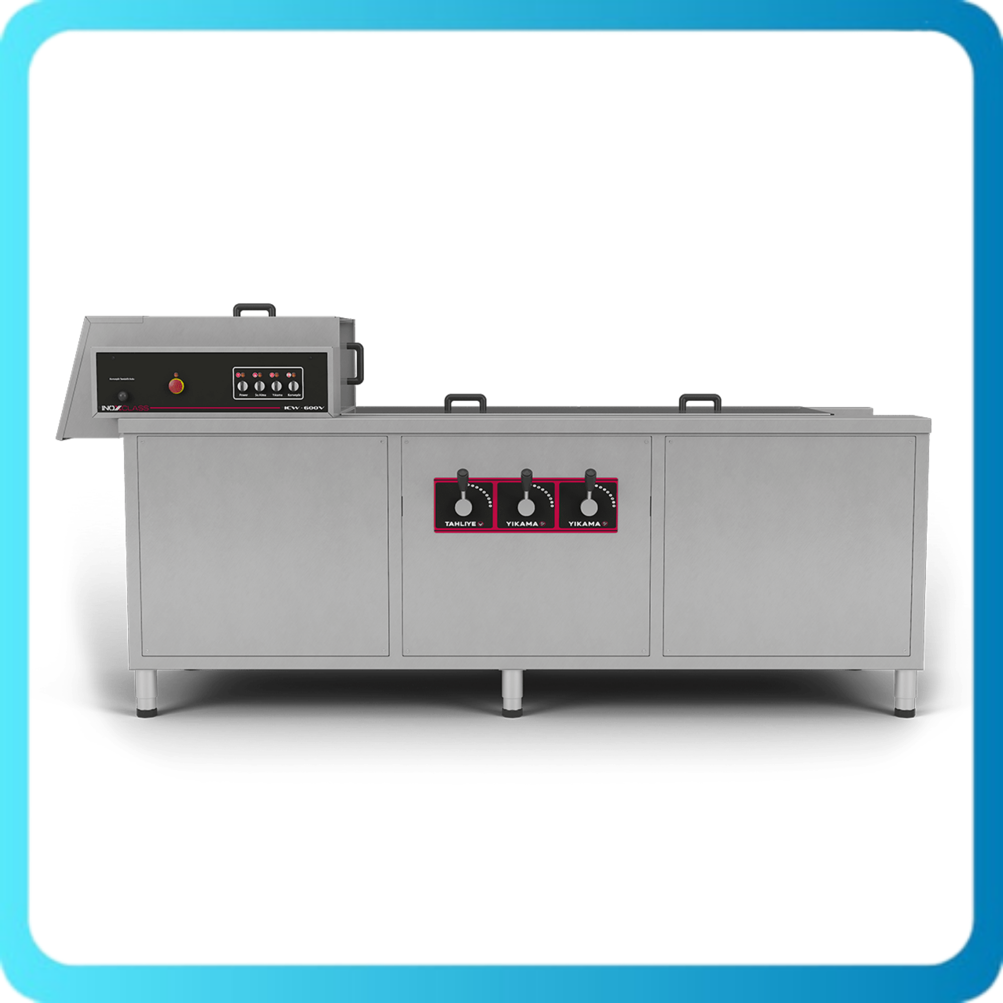 İnoxclass 600 Kg/Saat Konveyörlü Sebze Yıkama Makinesi ICW-600VINOXCLASSİnoxclass 600 Kg/Saat Konveyörlü Sebze Yıkama Makinesi ICW-600VSebze Yıkama Makineleriİnoxclass 600 Kg/Saat Konveyörlü Sebze Yıkama Makinesi ICW-600V