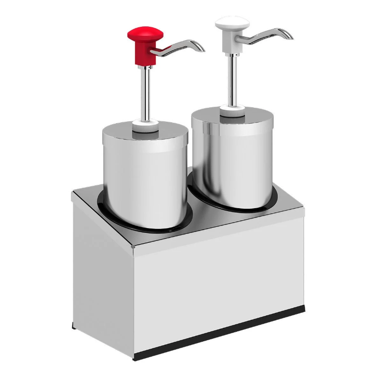 KALANDO Paslanmaz Çelik Basmalı 2 Kollu 2x2.25 Litre Silindir Hazneli Sos PompasıKALANDOKALANDO Paslanmaz Çelik Basmalı 2 Kollu 2x2.25 Litre Silindir Hazneli Sos PompasıSos PompasıKALANDO Paslanmaz Çelik Basmalı 2 Kollu 2x2.25 Litre Silindir Hazneli Sos Pompası