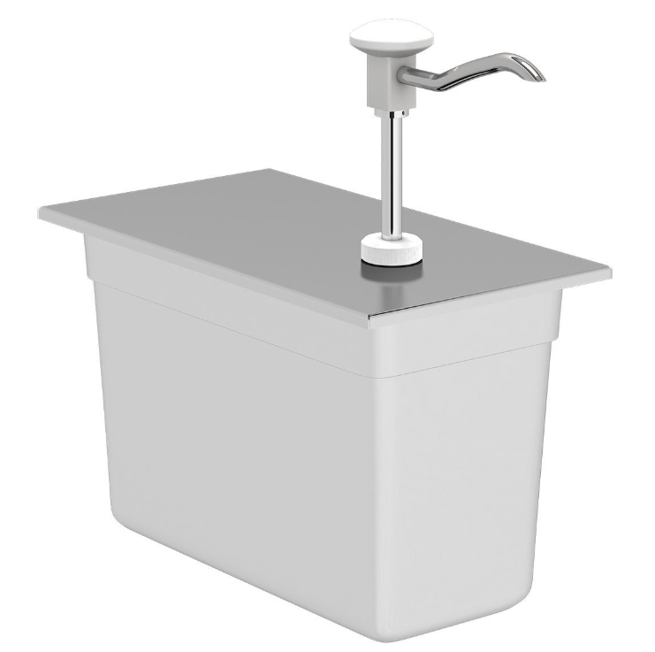 KALANDO Paslanmaz Çelik Gastronorm Kollu Basmalı 7.2 Litre Sos Pompasi GN 1/3KALANDOKALANDO Paslanmaz Çelik Gastronorm Kollu Basmalı 7.2 Litre Sos Pompasi GN 1/3Sos PompasıKALANDO Paslanmaz Çelik Gastronorm Kollu Basmalı 7.2 Litre Sos Pompasi GN 1/3
